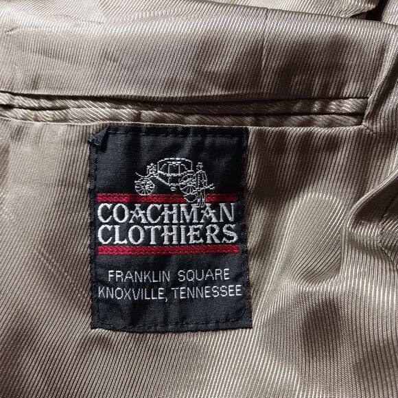 Coachman Clothier  Tailored Corduroy Blazer/ Jacket. USA Made. Men's/ Boys Large - Picture 7 of 11